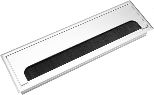 Aluminum Desktop Cable Space Saving Cord Management Solution for Workstation