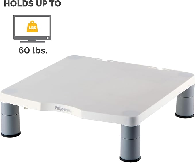 Fellowes Standard Monitor Riser (91712), Platinum/Graphite
