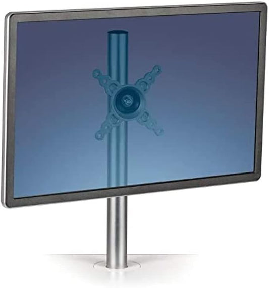 Fellowes 8042801 Lotus Adjustable Computer Monitor Stand for Desk with Single Monitor Arm, 26 Inch Monitor Capacity