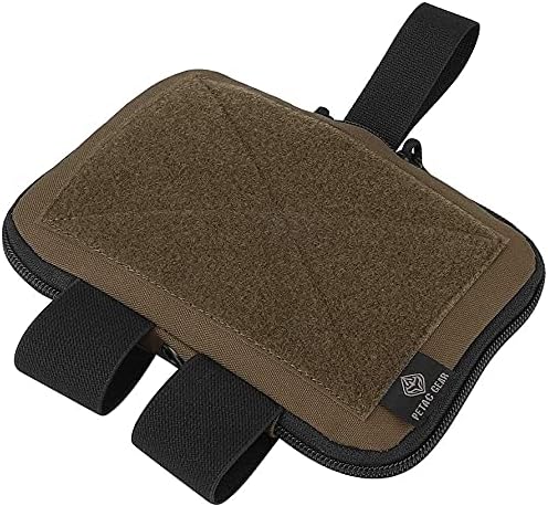 PETAC GEAR Tactical Medical Pouch Compact Admin Belt Pouch EMT First Aid Pouch IFAK Utility Pouch Trauma Kit Organizer Tourniquet Holder