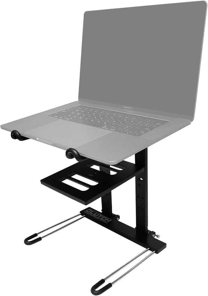 Folding DJ Uber Laptop Stand Computer Table Top Mount Holder w Bag