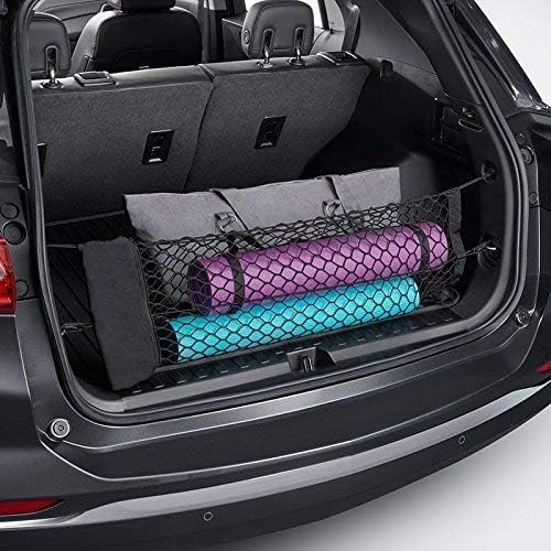 Envelope Style Automotive Elastic Trunk Mesh Cargo Net for GMC Terrain 2018-2026 - Car Accessories - Trunk Organizer and Storage - Cargo Net for SUV- Vehicle Carrier Organizer for GMC Terrain