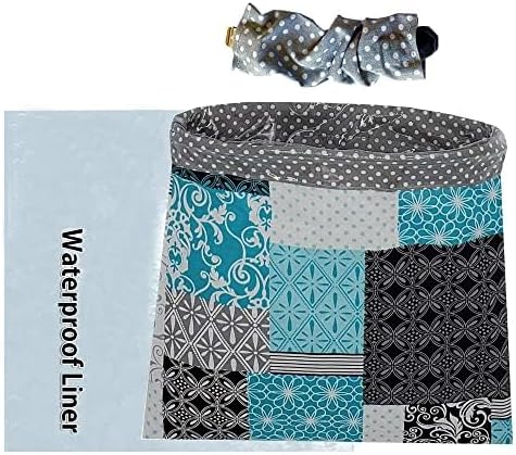 Car Trash Bag Hanging Front Seat Back Seat Headrest Console - Car Trash Bin with Reusable Waterproof Liner and Disposable Bags - Car Waste Basket (Mini Beige Clip-On)