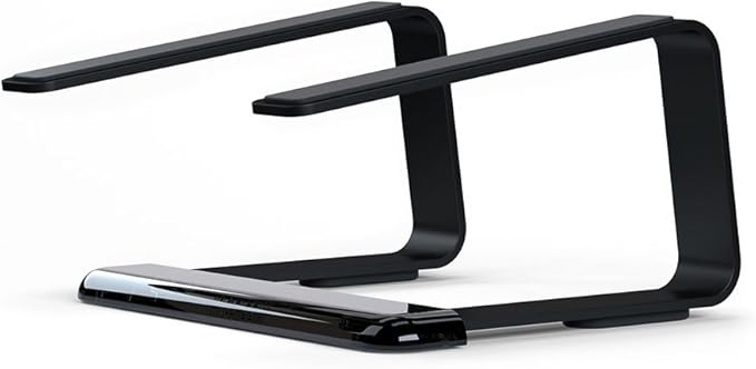 Griffin Elevator Desktop Stand for Laptops, Black - Elegant desktop stand for laptops