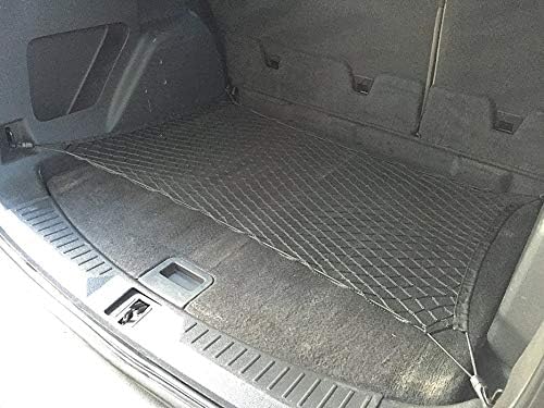 Floor Style Automotive Elastic Trunk Mesh Cargo Net for Ford Escape 2013-2019 - Premium Trunk Organizer and Storage - Luggage Net for SUV - Best Car Organizer for Ford Escape