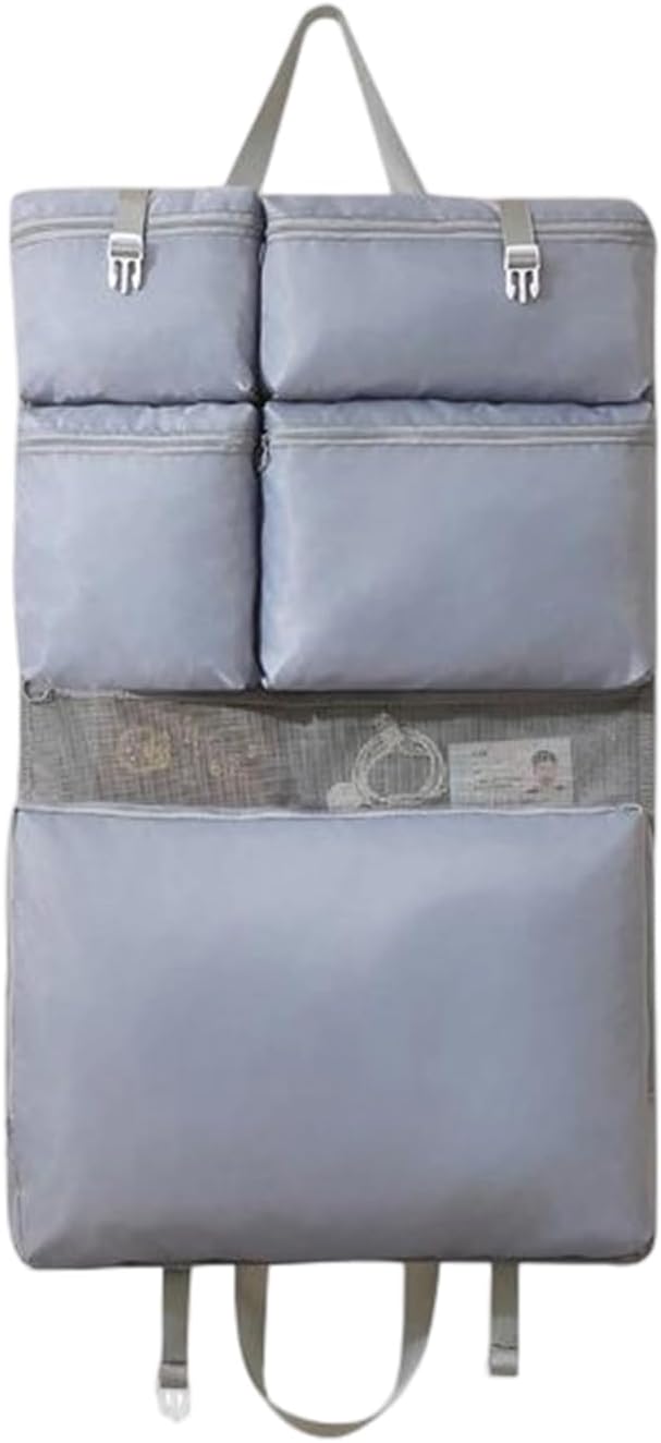 Waterproof Polyester Travel Organizers for Clothes Underwear Storage Ergonomic Luggage Packing Bags with Multiple Compar