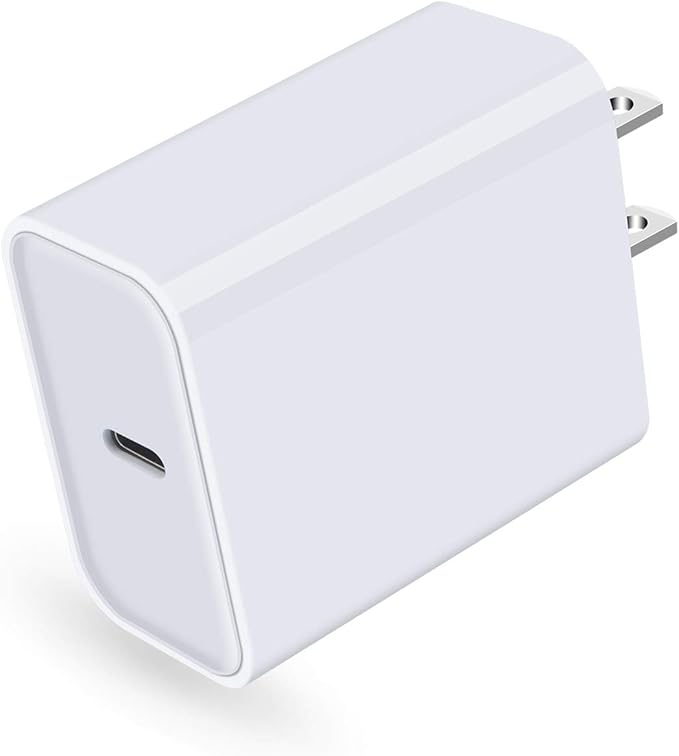 USB C Wall Charger, 18W PD 3.0 Fast Charger Plug Box Power Adapter Type C Charging Block Brick Cube for iPhone 13/SE/12 Mini/11 12 Pro/12 Pro Max/XS/XR/X/8/8 Plus,Pad Pro,Samsung Galaxy S21 S20 Ultra