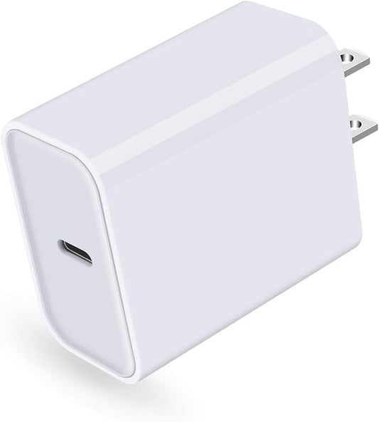 USB C Wall Charger, 18W PD 3.0 Fast Charger Plug Box Power Adapter Type C Charging Block Brick Cube for iPhone 13/SE/12 Mini/11 12 Pro/12 Pro Max/XS/XR/X/8/8 Plus,Pad Pro,Samsung Galaxy S21 S20 Ultra