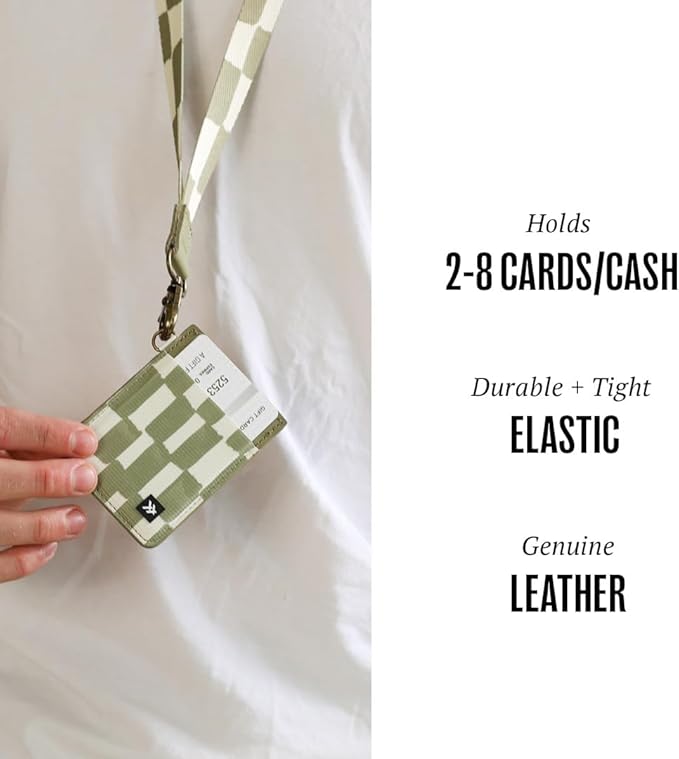 Thread Wallets Ultra Slim Minimalist Leather Card Holder Wallet (Scout)