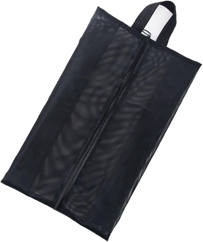 Multipurpose Travel Shoe Organizers Water Resistant Nylon Bag For Sports Gears Clothes Storage With Breathable Compartments M