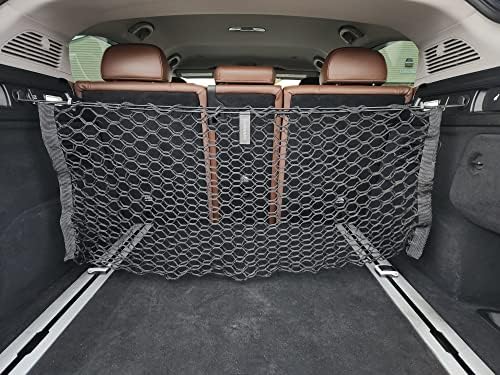 Envelope Style Elastic Trunk Mesh Cargo Net for Alfa Romeo Stelvio 2017-2024 - Premium Trunk Organizers and Storage