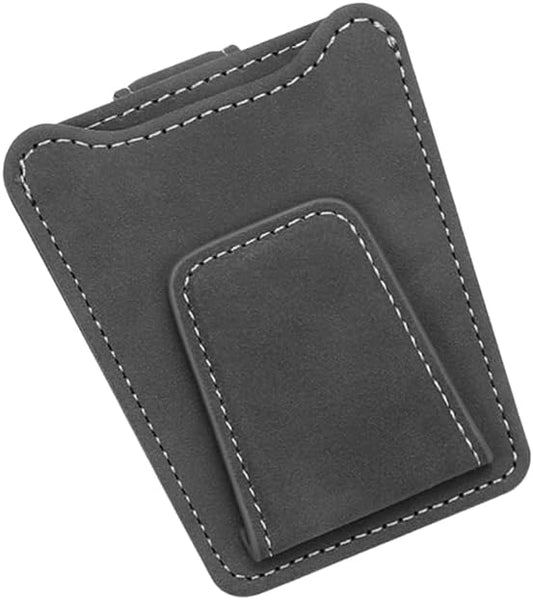 Sunglasses Holder for Car Sun Visor, Multifunctional Sunglasses Hanger with Ticket Card Pocket