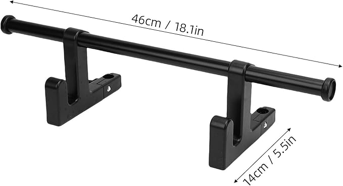 Yosoo Health Gear Car Seat Headrest Clothes Hanger Bar, Adjustable Heavy Duty Wrinkle Proof Hanger for Travel 18.1 Inches, Hanger Suitable for Sedans SUVs Pickups and Most Other Vehicles