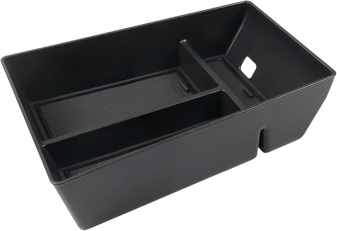 LFOTPP 2023-2025 X5 Center Console Organizer for 2019-2024 2025 X5 G05 X6 G06 X7 G07 Armrest Center Console Organizer Tray Accessories with Coin & Sunglasses Holder Insert Storage Box (Black B Type)