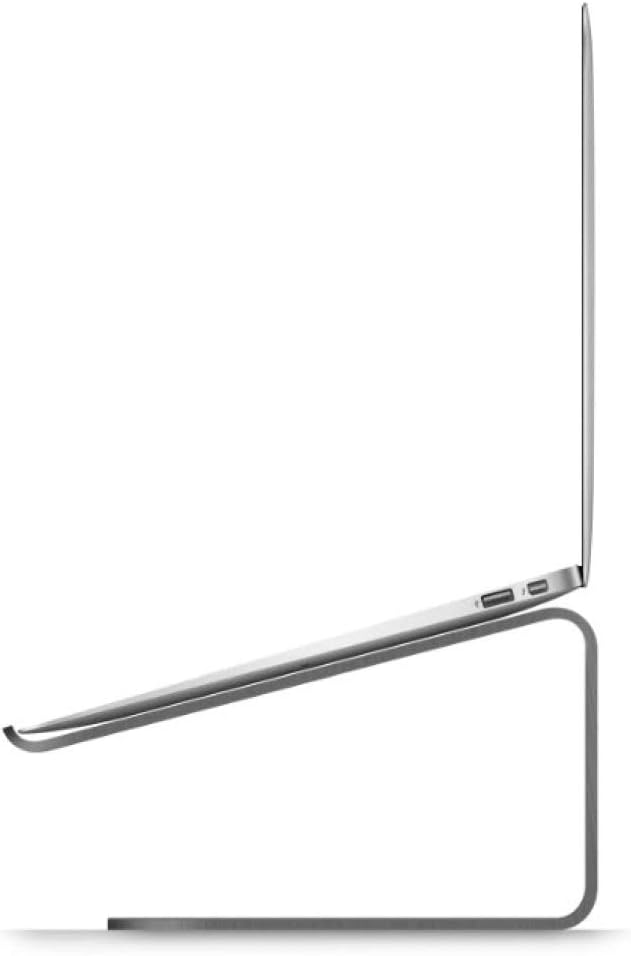 elago L2 Laptop Stand - Ergonomic Design, Premium Aluminum Material, Desk Organization for Laptop Computers (Dark Grey)