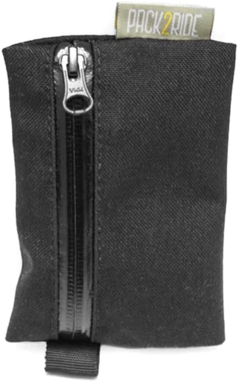 PACK2RIDE Karman Zipper Pouch - Lightweight, Flexible, Water and Abrasion Resistant Compact Zip Pouch Wallet for Women & Men, Multi-Purpose Holder for Cards, Cash, and Essentials