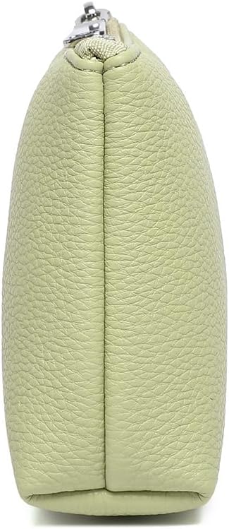 PU Leather Makeup Simple and Convenient Handbag Small Exquisite Storage Bag (PU/Sage Green)