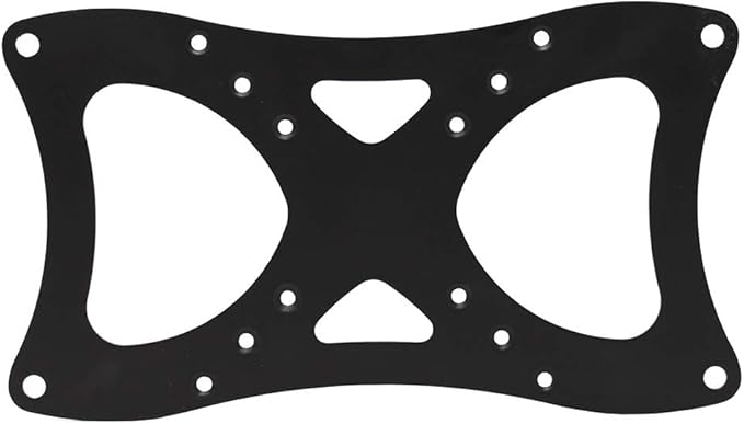 HumanCentric VESA Mount Adapter Plate for 200x100 mm VESA Patterns, Conversion Kit for 75x75 and 100x100 mm Patterns to 200 x 100 mm, Hardware Included
