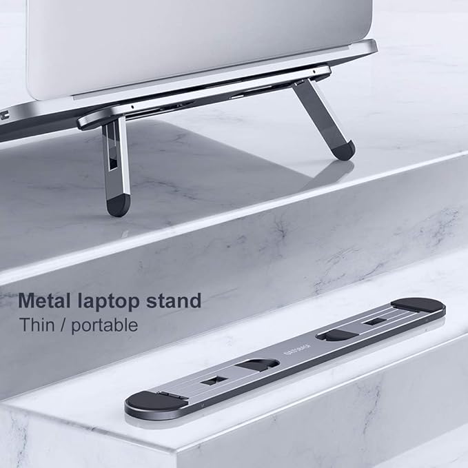 Laptop Stand for Desk,Laptop Cooling Stand,Keyboard Riser, Ergonomic Laptops Elevator for Desk, Laptop Riser Compatible with MacBook Air Pro, with Dell, with HP, More 10-15.6” Laptops