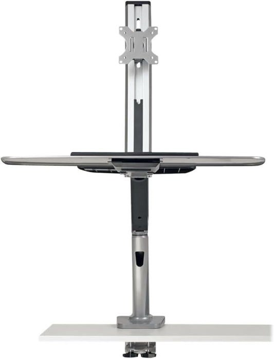 Tripp Lite Desk Mount for Sit Stand Desktop Workstation Height-Adjustable Standing Desk, Single Display (WWSS1332C)