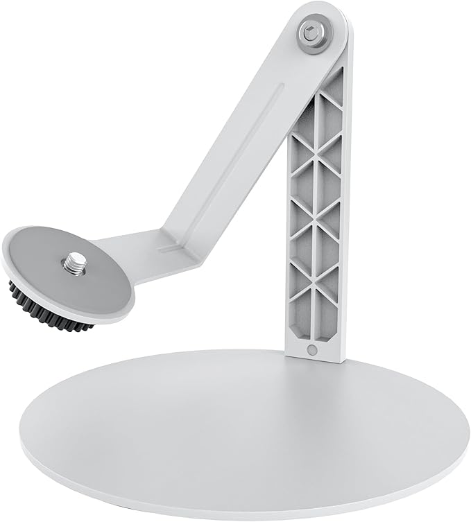 Projector Stand for Nebula Capsule Series & XGIMI Halo+(New) Works with Capsule 3/Air/Pro, Mini Projectors | Ceiling & Wall Projection, Height Adjustable, 360° Rotation | 1/4-Inch Screw(A-White)