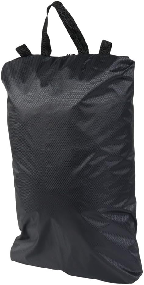 Eagle Creek Pack-It Isolate Shoe Sack - Breathable Shoe Sack for Travel - Lightweight & Portable - Washable - Water-Resistant - Easy-Grab Zipper - Top Handle - Black