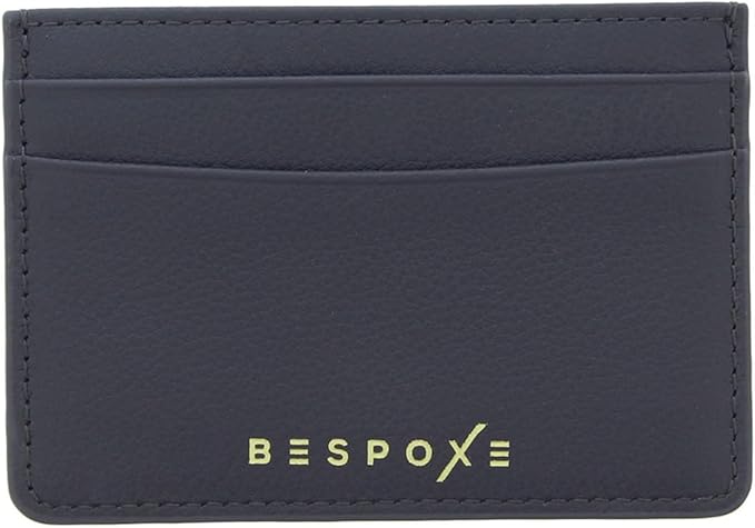 Slim Minimalist Front Pocket RFID Blocking Leather Wallets for Men and Women - Hickory Brown