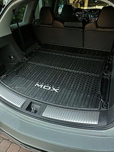 Rear Trunk Organizer Cargo Net for Acura MDX 2014–2025 – Floor Style Cargo Net for SUV – Premium Mesh Elastic Car Trunk Organizer Vehicle Carrier Storage – Compatible with Acura MDX