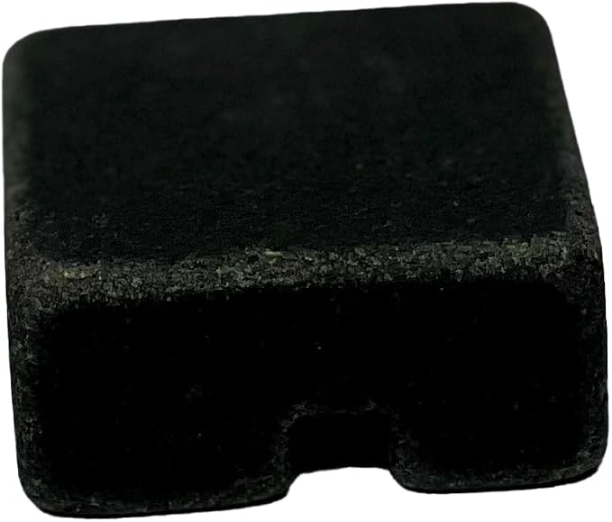 Cord Holder Handmade by Craftsman Sroneworks - Cable Holder - Cable Management Holder - Cable Organizer - Desk Cable Holder - Cable Keeper - Cable Tidy (Tumbled Black Granite, Single)