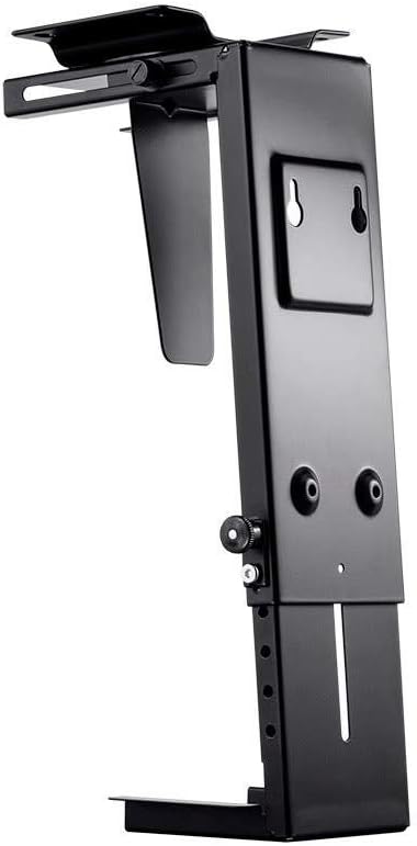 Monoprice PC Tower Holder - Adjustable Under Desk Mount, Designed for Use with Sit-Stand Desks - Workstream Collection