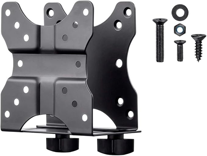 Monoprice Computer Case CPU Holder - Thin Client Mini PC Multi-Mount, Works with Mini PCs Up to 2.9 Inches Wide, Supports Up to 11 Pounds - Workstream Collection