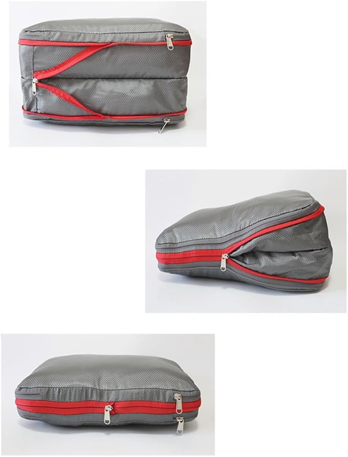 Saving Travel Double Layer Waterproof Compression Nylon Sealed Storage Bag Tearproof Clothes Organizer Organizer, Swimming Music Festivals Travel Packing