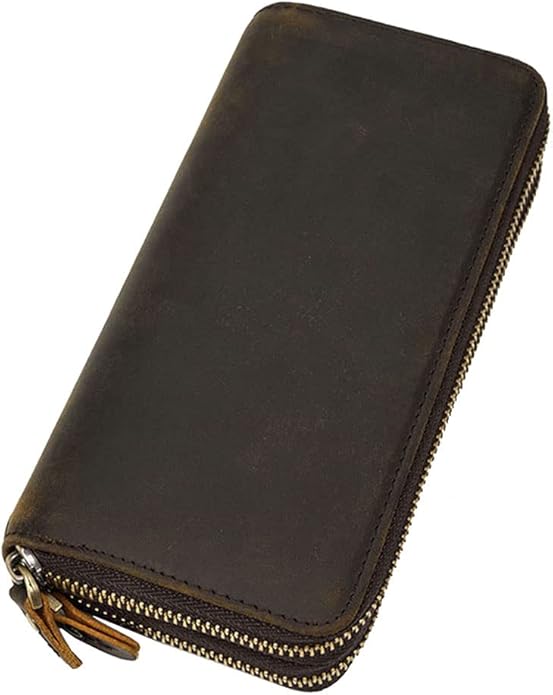 Hebetag Leather Clutch Purse Wallet for Men Organizer Holder Wrist Bag | Organizer, Holder