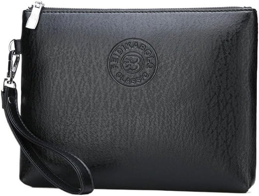Mens Clutch Bag Man Purse Handbag 9.5-11 inches Large Hand Bag Big Clutch Wallet