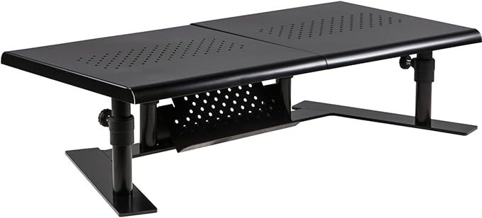 Allsop 31883 Metal Art ErgoTwin Dual Monitor Stand