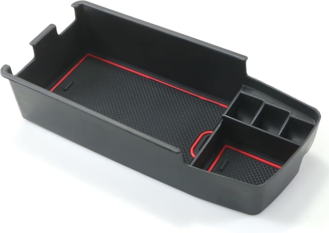 YEE PIN 2024 Bolt EUV Tray Bolt EV Center Console Tray 2023 Bolt EUV Center Console Organizer Bolt EV 2022 2023 2024 Bolt EV Accessories (Red)