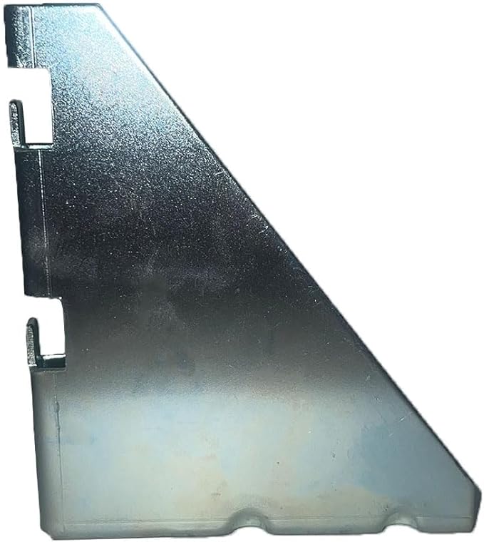 Quest Manufacturing Cable Tray Wall Bracket, 4", Pack of 2 Pcs, Zinc (CT0026-04-03-2) - Silver