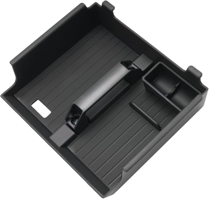 2025 2026 4Runner Center Console Organizer for Toyota 4Runner (All Trims), with Small Handle&Coin Holder, Durable ABS Plastic Console Tray Insert 2026 2025 4Runner Interior Accessories