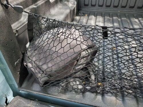 Trunk Organizer Cargo Net for Ford Ranger 2019–2025 – Envelope Style Cargo Net for Pickup – Premium Mesh Elastic Car Trunk Organizer Vehicle Carrier Storage – Compatible with Ranger