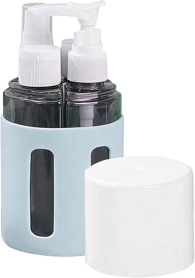 Travel Toiletry Bottles | Leakproof Portable Refillable Storage | Travel Containers for Toiletries,for Outdoor Camping Trip Vacation Hotel Women Shampoo Conditioner Lotion