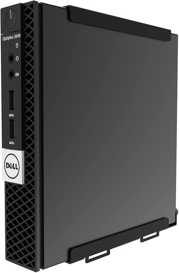 JINGCHENGMEI Wall Mount Compatible with Dell OptiPlex Micro Form Factor Case, VESA and Under Desk Available, Fits MFF 7070, 7060, 7050, 5070, 5060, 5050, 3040, 3046, 3050, 3060, 3070, 3080 and More