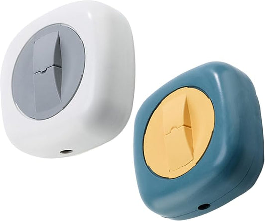 2pcs Rotatable Cable Winder and Organizer with Phone Stand, Portable Mini Cord Holder Made of Sturdy Pp Material, for Travel and Bag Use, Enhances Workspace with Modern Minimalist
