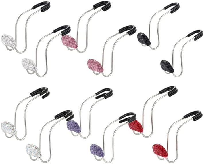 Car Decor Hooks for Purses And Bags, Durable Backseat Holder, Cute Heavy-Duty Metal Purse Hook Hangers, Storage Universal for SUV Truck & Van, Car Accessories for Women/Men, Colorful