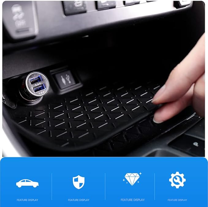 for RAV4 Center Console Organizer Tray Compatible with Toyota RAV4 2023 2022 2021 2020 2019 Accessories, Interior Accessories, Gear Shift Tray Organizer Insert Tray
