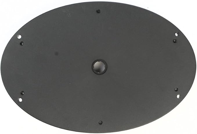 Vu Ryte Stackable 1 Inch Computer Monitor Riser Stand, Oval, Black, VUR 8800 Single Unit…