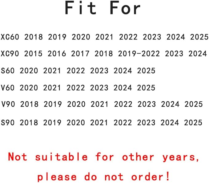 For Volvo Accessories Insert Armrest Tray Center Console Organizer, （2018-2026） xc60 （2015-2026） XC90 S90 S60 V60 V90 Middle Console Organizer Tray, Storage Box