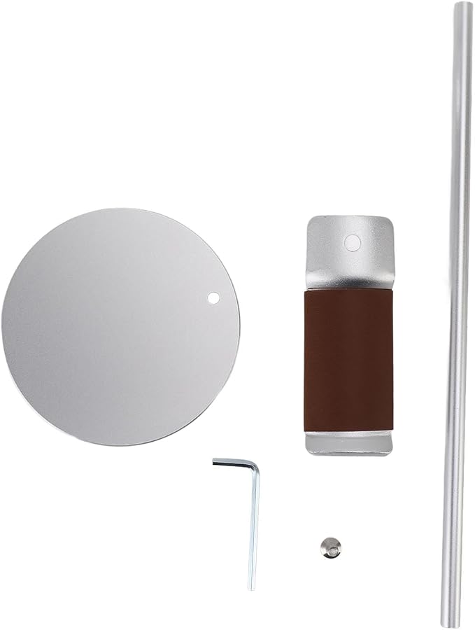 Headphone Stand,Headset Holder,Aluminum Alloy Earphone Stand with Supporting Bar,Solid Base for Most Headphones Size (Silver)