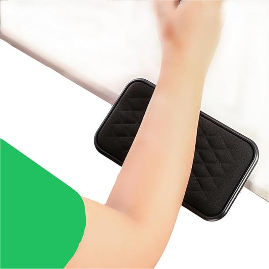 Ergonomic Armrest Mouse Tray Under Desk Arm Support Mouse Pad Attachment Mousepad Arm Rest Mouse Platform Clamp On Office Desktop Gaming Elbow Wrist Rest Desk Mounted Elbow Support