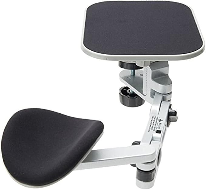 Arm-Stand Computer Armrest (eg-ergoarm), Silver, 12.1 X 8.8 X 5.6 Inches