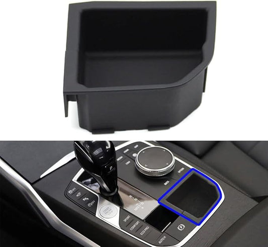 Console Organizer Insert Armrest Storage Box, Center Shift Lever Storage Box Modification Compatible with BMW 2 3 4 Z4 X3 X4 X5 X6 Series F40 F44 G20 G26 G29 G01 G02 G05 G06 G07 G08